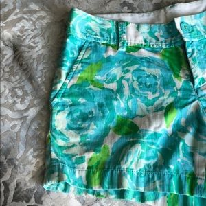 Lilly Pulitzer Floral Callahan Short Size 4